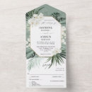 Search for mint green white invitations Calligraphy