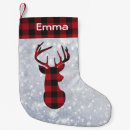 Search for buffalo plaid christmas stockings Reindeer