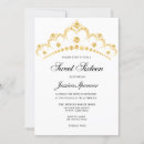 Search for gold diamond invitations Party