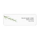 Search for evergreen wedding return address labels Pine tree