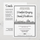 Search for chicago invitations Black
