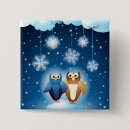 Search for fantasy birds badges Illustration