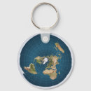 Search for flat earth key rings Azimuthal