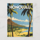 Search for hawaii vintage travel postcards Oahu
