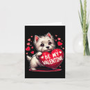 Search for westie valentines day cards Heart