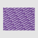 Search for purple tissue paper Typography