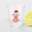 Search for santa claus shot glasses Festive