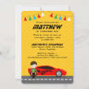 Search for racing driver invitations For kids