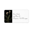 Search for calla lily return address labels Botanical