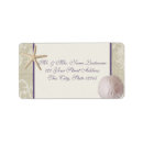 Search for rustic beach return address labels Sand dollar