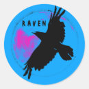 Search for flying crows stickers Bird