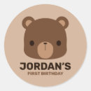Search for cute brown bear stickers Girl