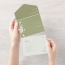 Search for white lily wedding invitations Minimalist