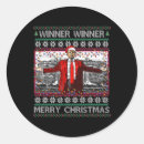 Search for funny santa stickers Maga