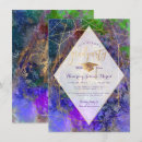 Search for abstract 4x6 invitations Gold
