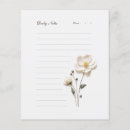 Search for lined floral stationery paper Stylish