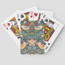 Search for strawberry playing cards William morris