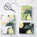 Search for lemons wrapping paper Modern