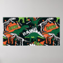 Search for dinosaur skeleton posters Illustration