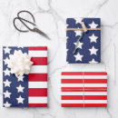 Search for stars and stripes wrapping paper 4th of july