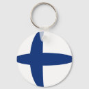 Search for finnish flag key rings Suomi