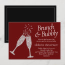 Search for red black white bridal shower invitations Elegant