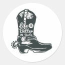 Search for cowboy life stickers Boots