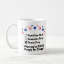Search for republican party mugs Red white and blue