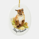 Search for cub christmas tree decorations Watercolor