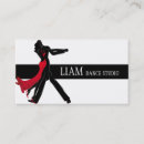 Search for dance instructor business cards Salsa