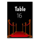 Search for sweet 16 table cards Black