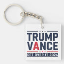 Search for trump for president key rings Election
