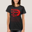 Search for repent tshirts Christian