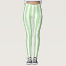 Search for green white stripe pattern leggings Abstract