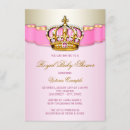 Search for queen baby shower invitations Princess