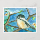Search for chickadee postcards Wildlife