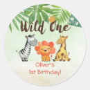 Search for wild one birthday stickers Kids