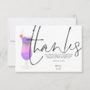 Search for purple bridal thank you cards Thanks