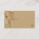 Search for old map business cards Agent