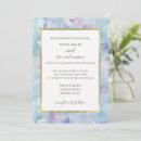 Search for blue and lavender wedding invitations Flowers