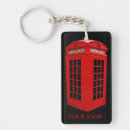 Search for phone box key rings British