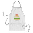 Search for cartoon hamburger aprons Cute