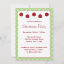 Search for polka dot christmas invitations White