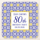 Search for 80th birthday coasters Rustic