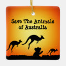 Search for kangaroo christmas tree decorations Animals