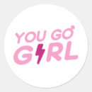 Search for go girl stickers Woman
