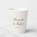 Search for modern typography paper cups Elegant
