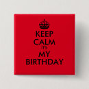 Search for expression square badges Birthday