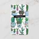 Search for cactus business cards Colourful