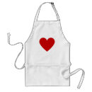 Search for red valentine aprons Modern